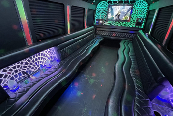 Abilene Limo Bus Interior