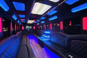 Abilene Limousine Bus Interior