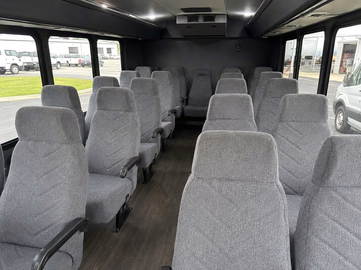 20 passenger minibus inside